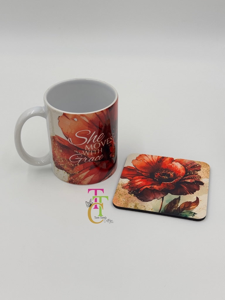 She Moves With Grace Inspirational Journal Gift Box Set