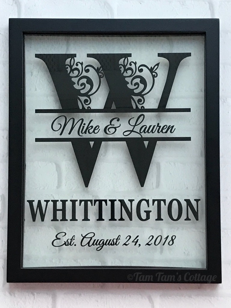 Personalized Floating Frame