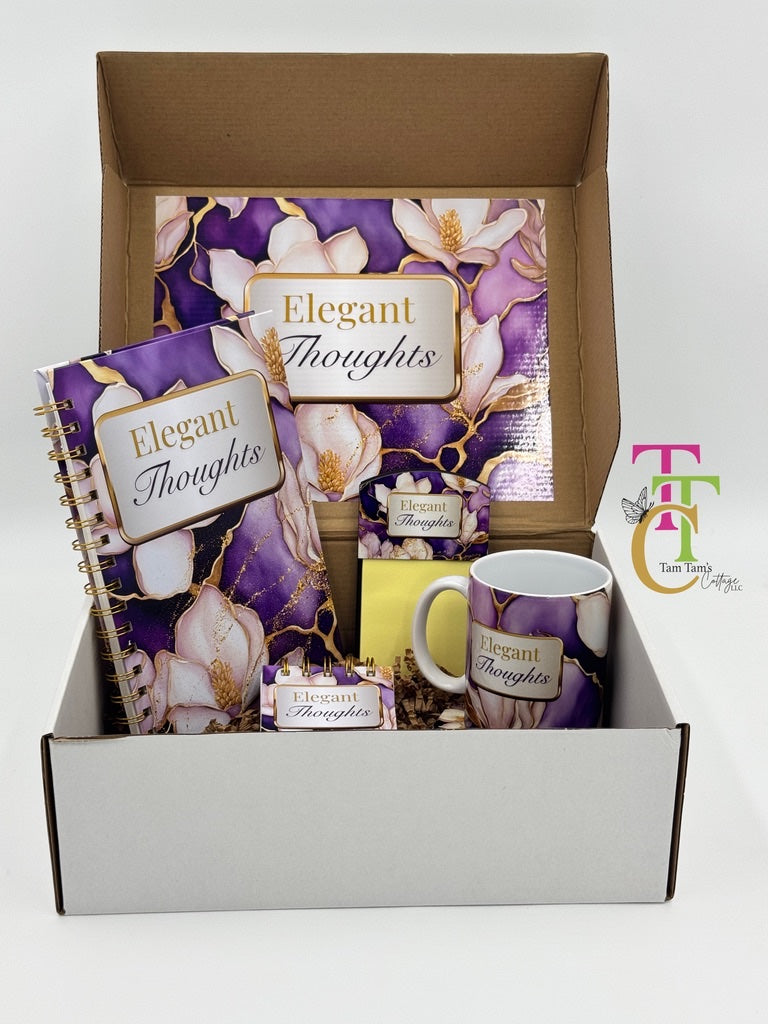Elegant Thoughts Journal Gift Box Set