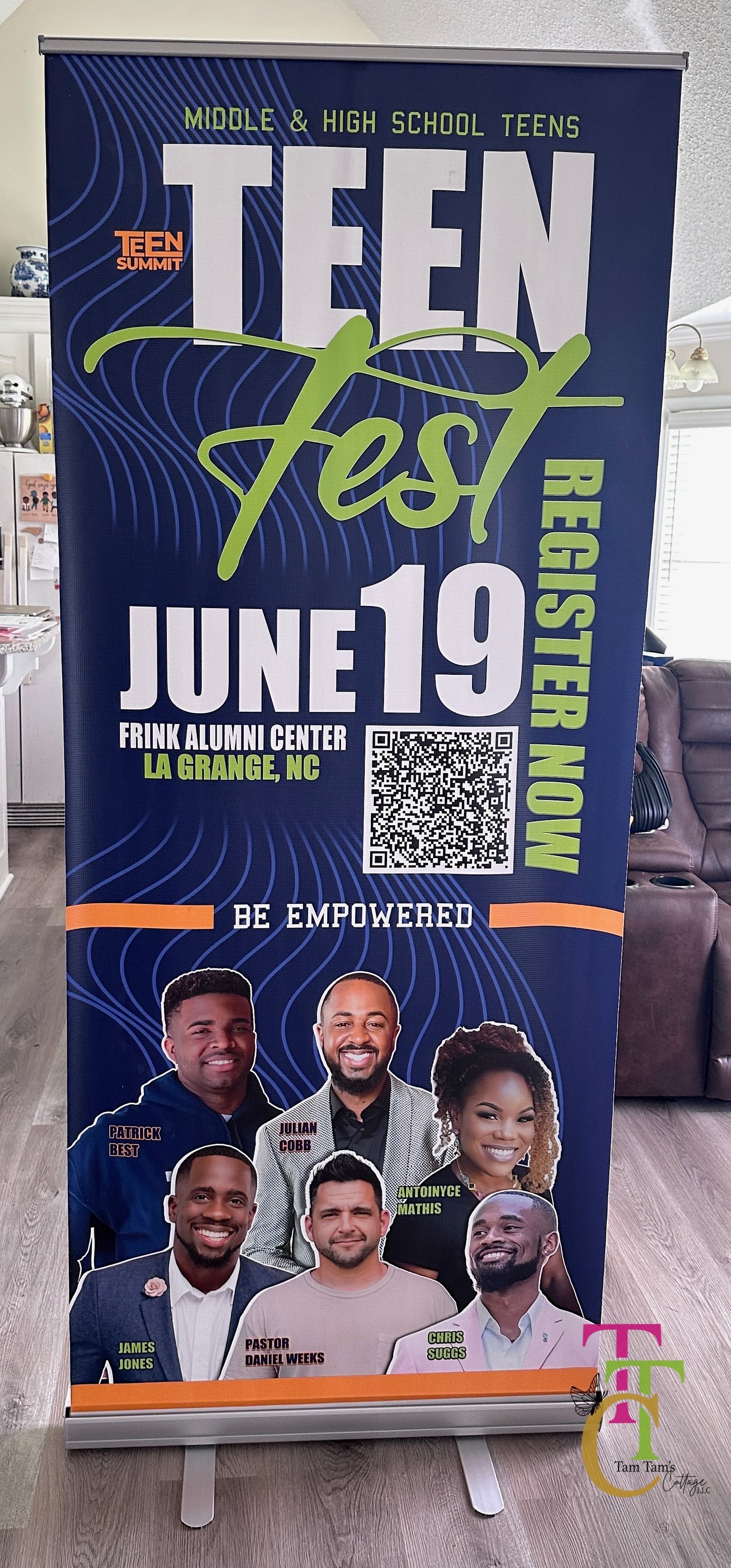 Custom Retractable Banner 33 1/2 x 80