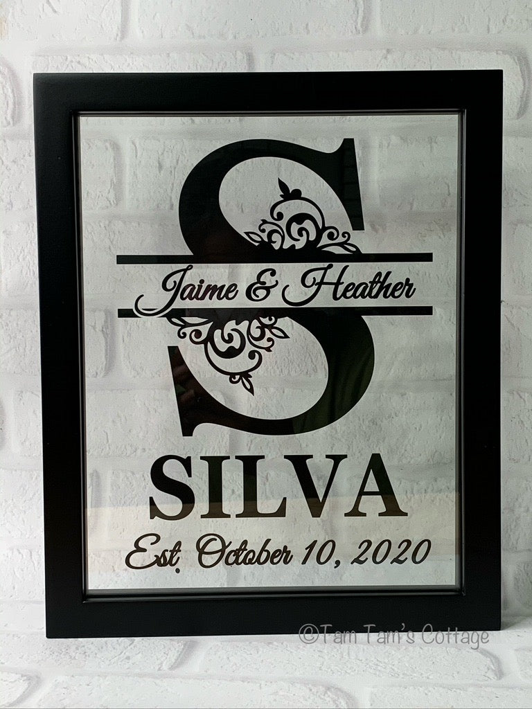 Personalized Floating Frame
