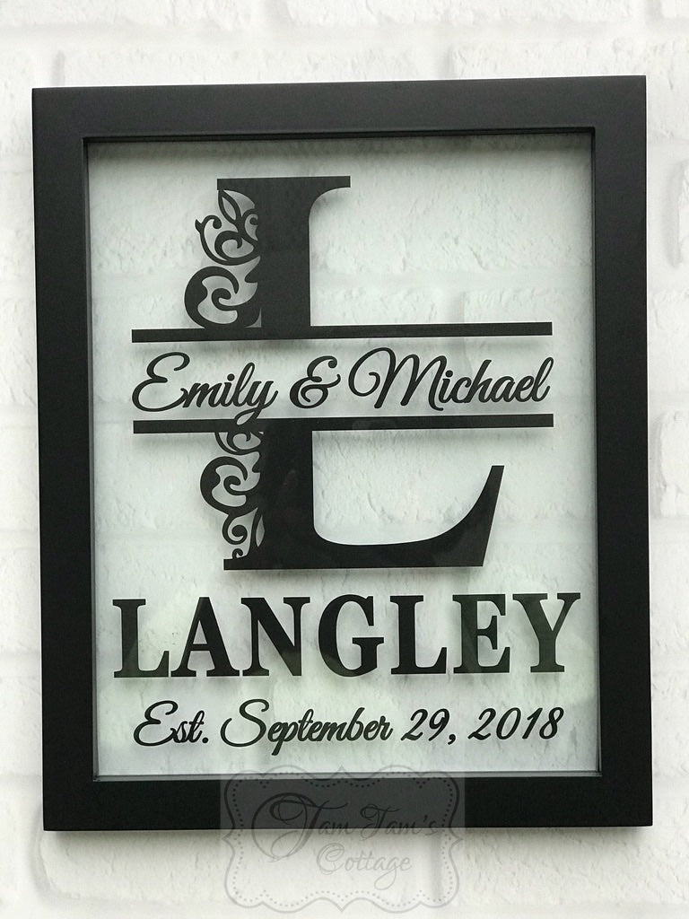 Personalized Floating Frame