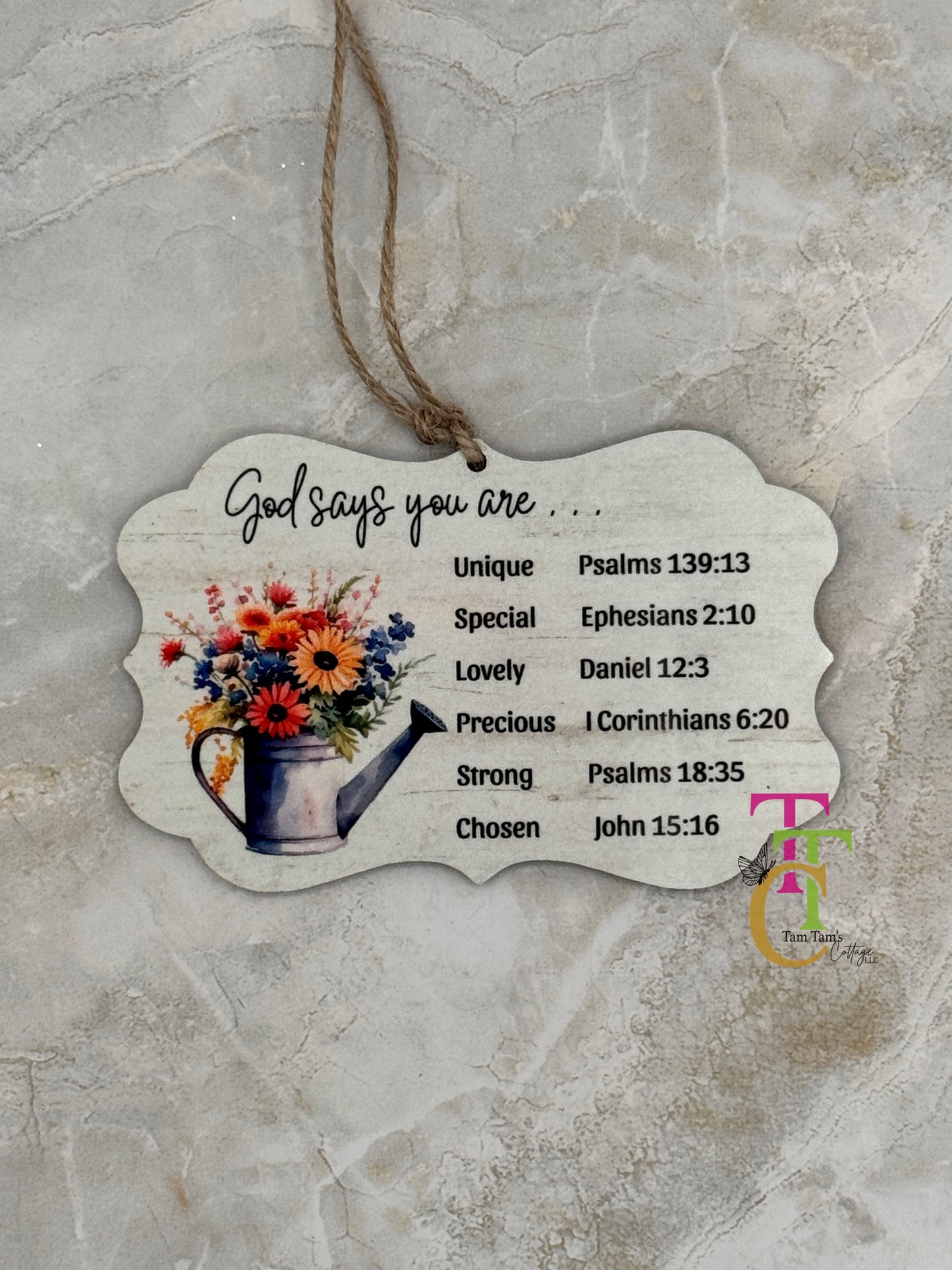 God Says You Are Ornament