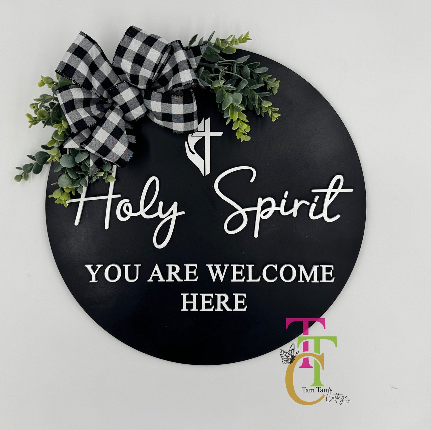Holy Spirit Welcome Here 18 inch