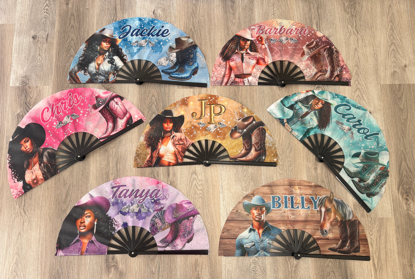 Personalized Clack Fan- Custom Name Edition