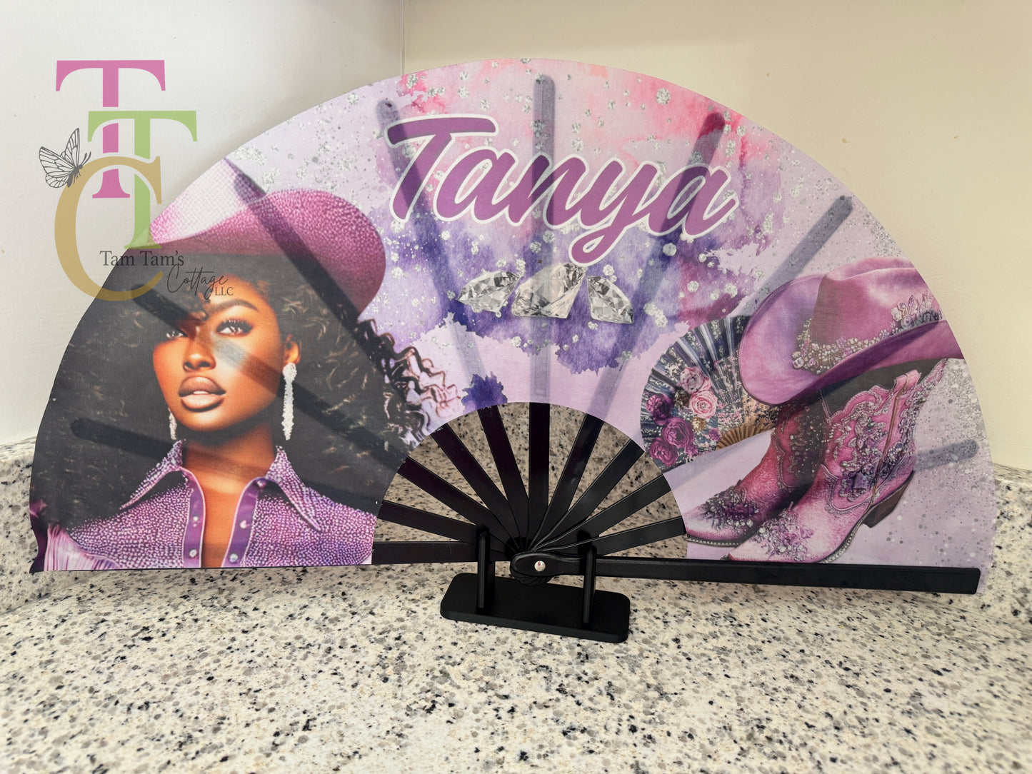Personalized Clack Fan- Custom Name Edition
