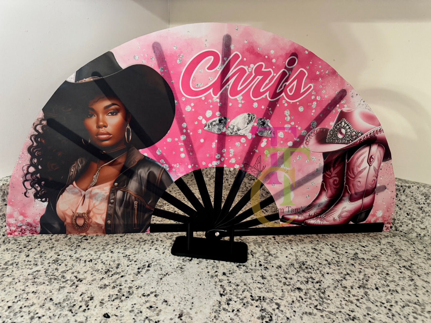 Personalized Clack Fan- Custom Name Edition