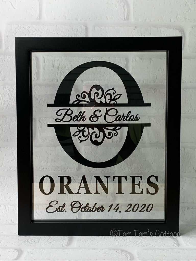 Personalized Floating Frame