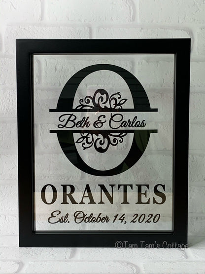 Personalized Floating Frame