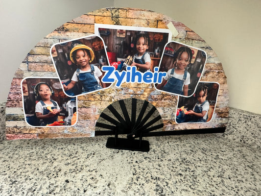 Photo Clack Fan-  Personalized Clack Fan with Photos