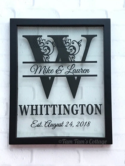 Personalized Floating Frame