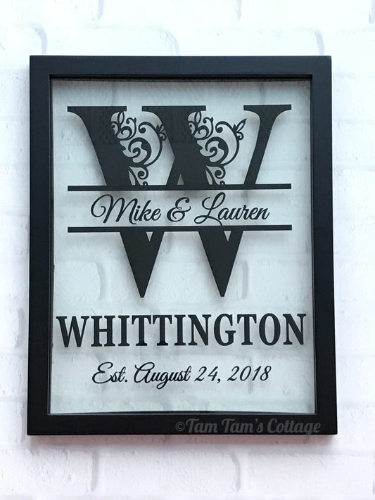 Personalized Floating Frame
