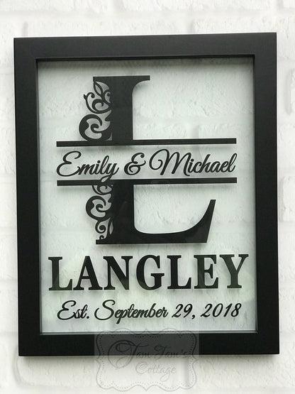 Personalized Floating Frame