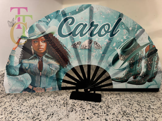 Personalized Clack Fan- Custom Name Edition