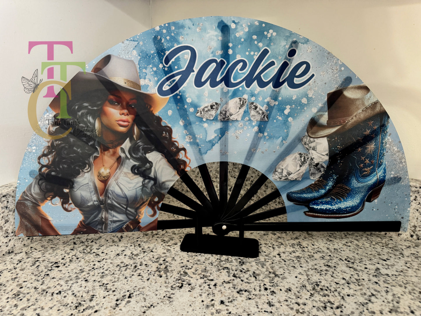 Personalized Clack Fan- Custom Name Edition
