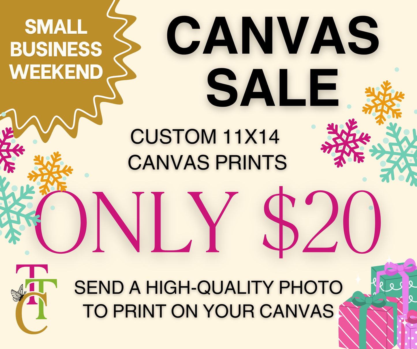 Canvas Print Sale 11x14