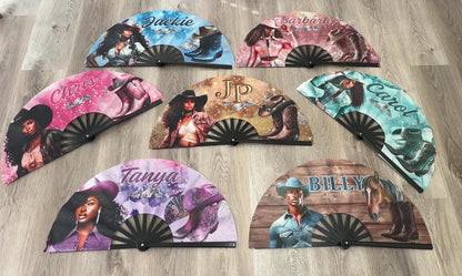 Personalized Clack Fan- Custom Name Edition